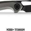 VOSA4304_add_02 Vosteed Thunderbeast Vanchor Lock Folding Knife 3.5" M390