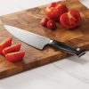 VOSSLCH4180_add_02 Vosteed Stallion 8" Chef's Knife, 1.4116 Stainless, Black G10