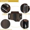 Viperade PJ29 Multi Tool Belt Sheath Brown Leather
