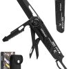Viperade VAK4 Multi-Tool Folding Knife 4" Black with Pouch