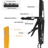 Viperade VAK4 Multi-Tool Folding Knife 4" Black with Pouch