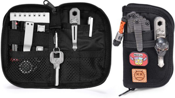 VPVE10BK_add_03 Viperade VE10 EDC Tool Pouch, Black, 500D Oxford, 7-Pocket