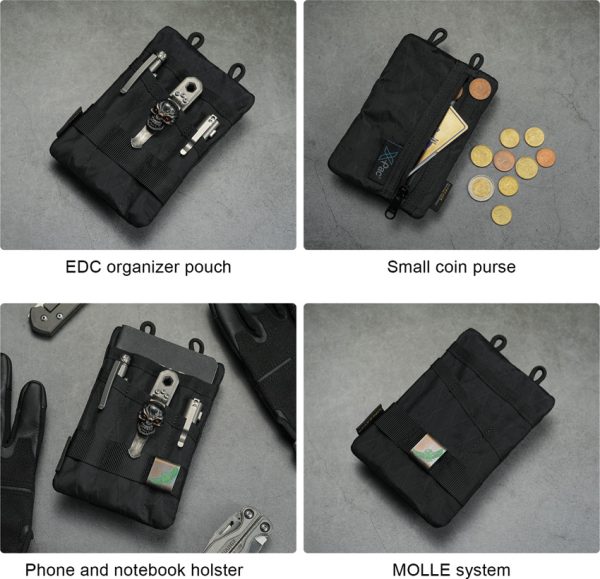 Viperade VE1 Organizer Pouch Black 500D Oxford