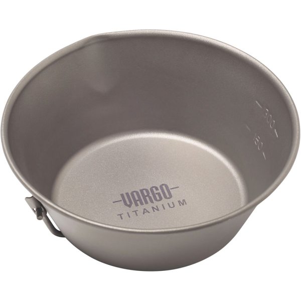 Vargo Sierra Cup/Pot 450 Titanium with Foldaway Handle