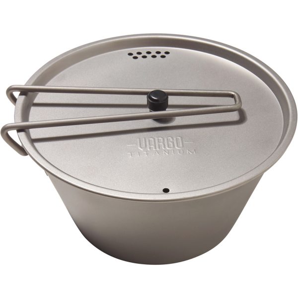 Vargo Sierra Magna Titanium 900mL Pot with Strainer Lid