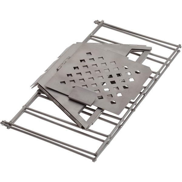 Vargo Fire Box Titanium Camping Stove with Nylon Pouch