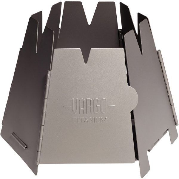 Vargo Hexagon Backpacking Wood Stove with Carrying Case