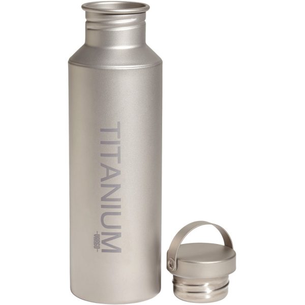 Vargo Titanium Water Bottle with Lid 22oz