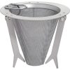 Vargo Titanium Travel Coffee Filter with Folding Handle