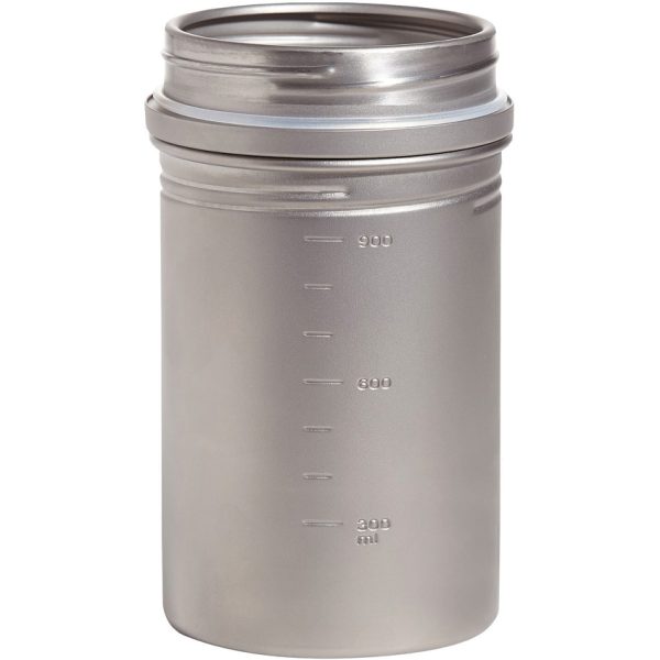 Vargo BOT-HD Titanium Water Bottle 1 Liter