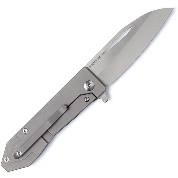 Vargo Sobata 398 Titanium Framelock Folding Knife 3" Blade