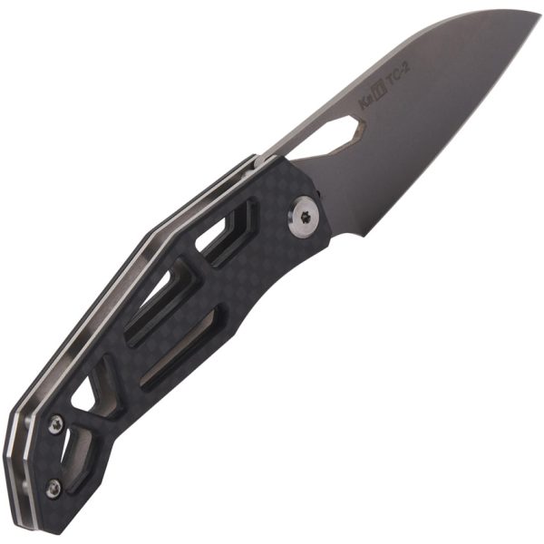 Vargo KaTi TC-2 Linerlock Folding Knife 2.5" Titanium