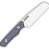VROALLHSBM_add_01 Vero Engineering Axon Fixed Blade 4" M390 Cleaver Black Micarta