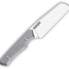 Vero Engineering Axon Fixed Blade 4" M390 Hand Satin Ti
