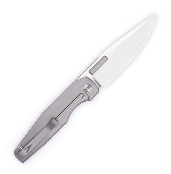 Vero Engineering Lux Mini Framelock Folding Knife M390 Hand Satin
