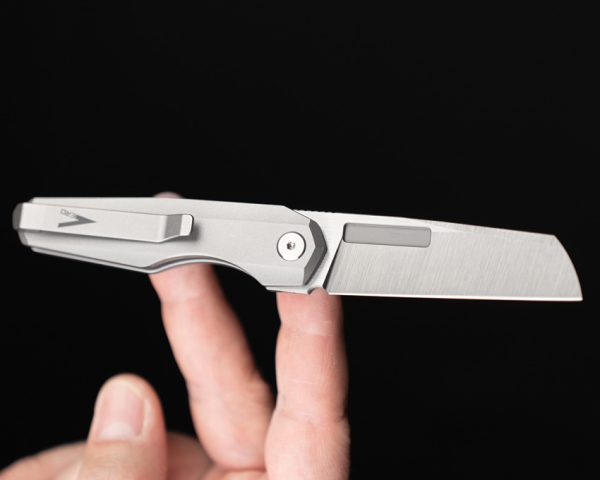 Vero Engineering Neuron Double Detent Folding Knife M390 Sheepsfoot