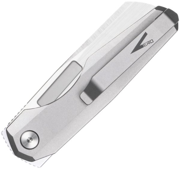 VRONHSS_add_01 Vero Engineering Neuron Double Detent Folding Knife M390 2.75 Inch Sheepsfoot