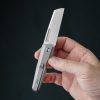VRONHSS_add_02 Vero Engineering Neuron Double Detent Folding Knife M390 2.75 Inch Sheepsfoot