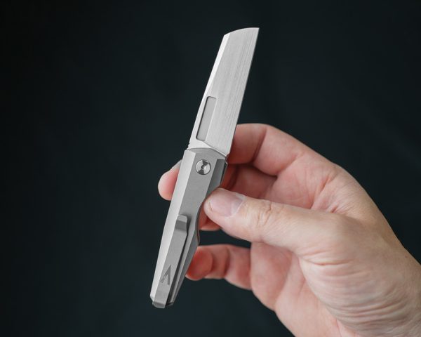 VRONHSS_add_02 Vero Engineering Neuron Double Detent Folding Knife M390 2.75 Inch Sheepsfoot