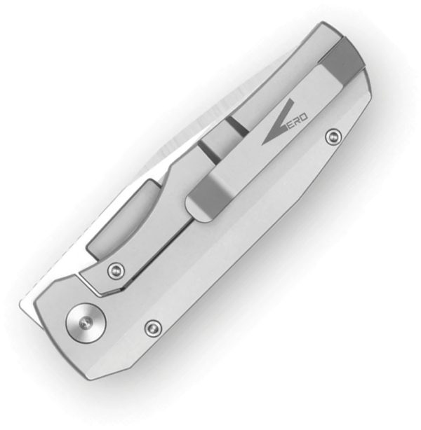 Vero Engineering Nova Mini Framelock 3.25in M390 Belt Satin