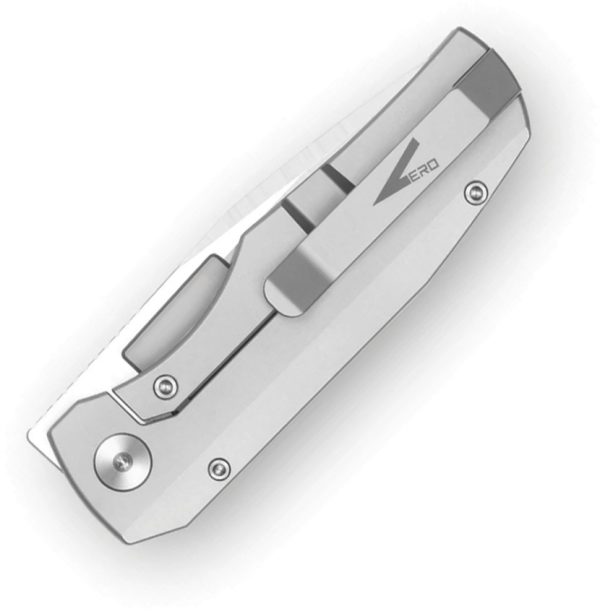 Vero Engineering Nova Mini Framelock Folding Knife M390 Hand Satin
