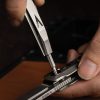 Vero Engineering Fulcrum Full Pocket Tool, 5.25" Titanium w/ Pry Bar & WIHA Bits