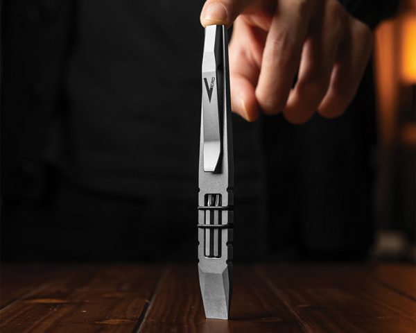 Vero Engineering Fulcrum Full Pocket Tool, 5.25" Titanium w/ Pry Bar & WIHA Bits