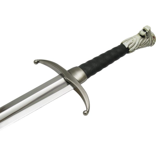 Valyrian Steel Longclaw Sword of Jon Snow 35" Blade w/ Plaque & Mount