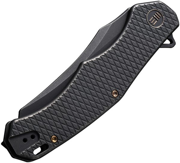 Viking Tactics RekkeR Framelock Black Stonewash CPM-20CV Folding Knife