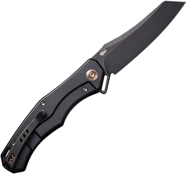 Viking Tactics RekkeR Framelock Gold Folding Knife CPM-20CV 3.63"