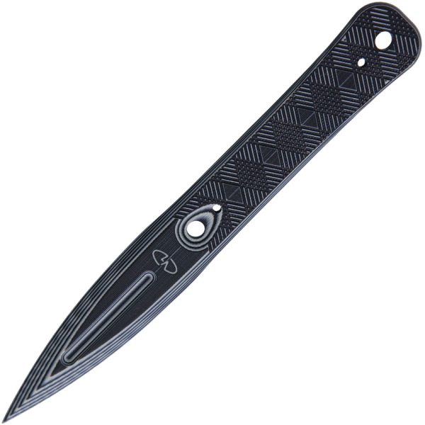 VZ Grips Executive Dagger Fixed Blade Black/Gray 2.75"