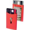 Wagner Super Slim Wallet Flash Red with Aluminum Construction