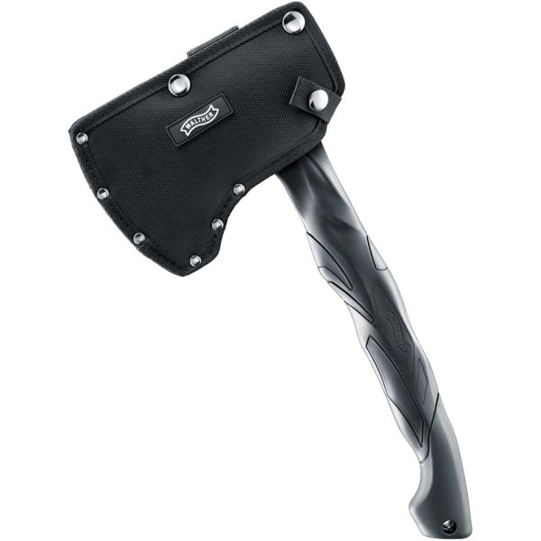 Walther MFA I Multi Functional Axe Carbon Steel Black w/ Sheath