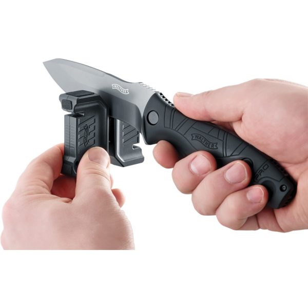 Walther Compact Knife Sharpener with Carbide and Ceramic Inserts