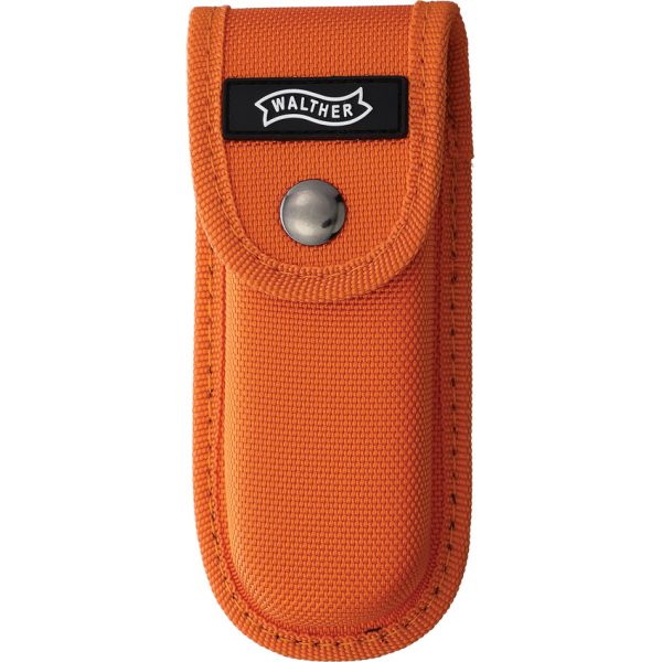 Walther HBF2 Linerlock Folding Knife D2 Orange G10