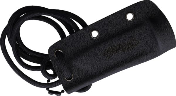 WAL50878_add_01 Walther P22 TSK Neck Knife 2.5" 440C Black w/ Sheath