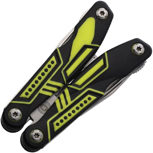 WithArmour Ranger Multi Tool 4" Black and Green TPR Handles