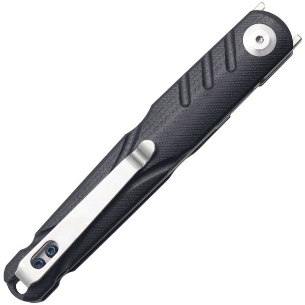 WithArmour Stark Linerlock Folding Knife 3.5" D2 Black G10