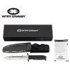 WithArmour Expendable Fixed Blade Knife 6.5" D2 Black G10
