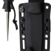 WithArmour Mercenary Fixed Blade 5.25" 12C27 Sandvik Black Canvas Micarta