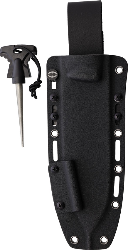WithArmour Big Muk Fixed Blade Knife 6.5" 1095HC Steel Black Micarta