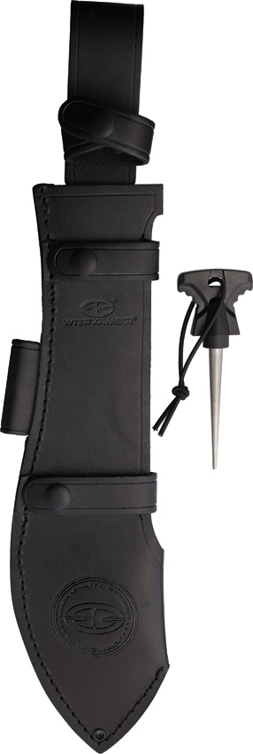 WAR2307185GN_add_01 WithArmour Beluga Machete 12.5" 1095HC Steel Green Micarta