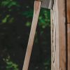 World Axe Throwing League Colossus Big Axe 27.5" 1045 Carbon Steel
