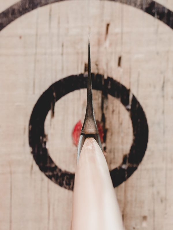 World Axe Throwing League Colossus Big Axe 27.5" 1045 Carbon Steel