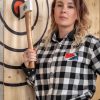 World Axe Throwing League Competition Throwing Axe 6" 1045 Carbon Steel