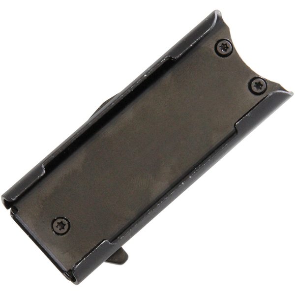 Wild Boar Assisted Opening Folding Knife with Lighter Holder, 1.75" Black Blade