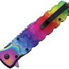 Wild Boar Trippi Linerlock Folding Knife 4" Spectrum Stainless