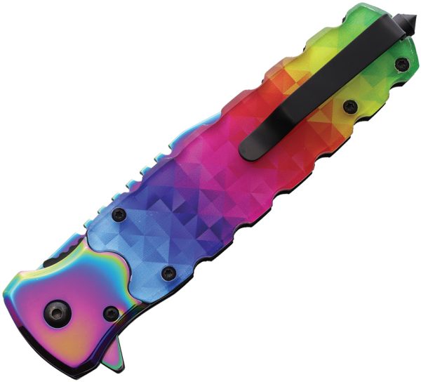 Wild Boar Trippi Linerlock Folding Knife 4" Spectrum Stainless