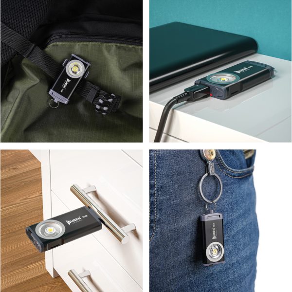 WUBEN G2 Rechargeable Keychain Light USB-C Black