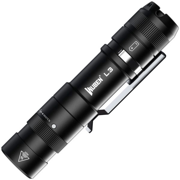 WBNL3BLK_add_01 WUBEN L3 Rechargeable Flashlight 3000 Lumens Black